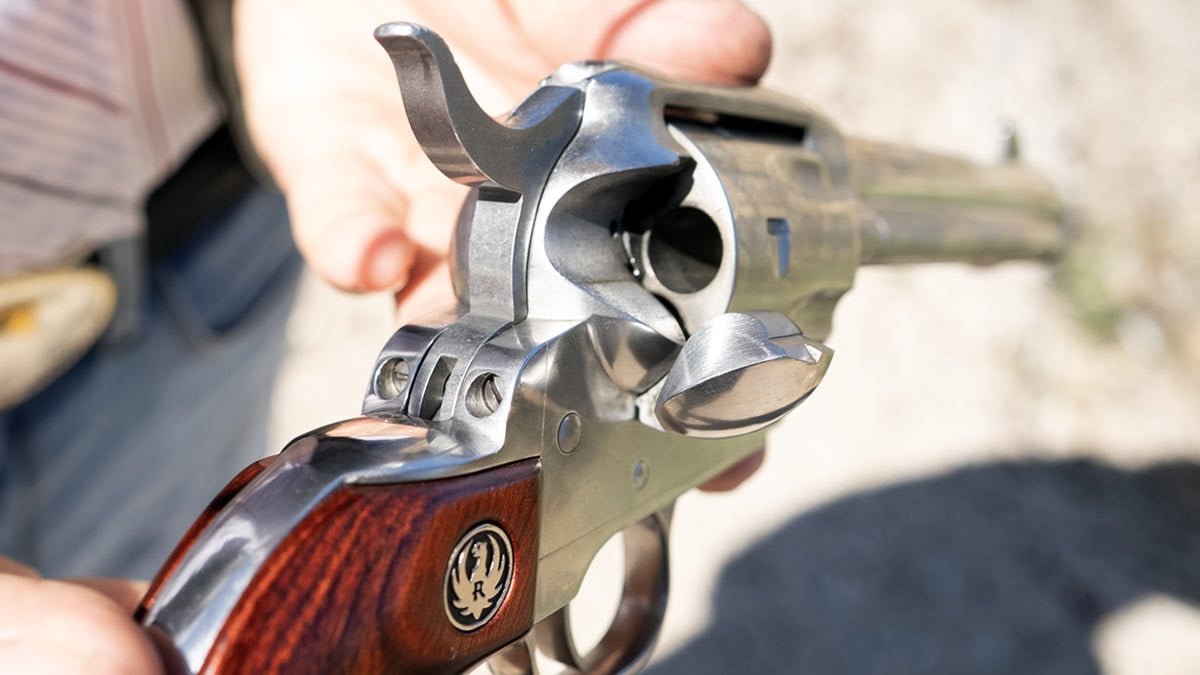 Ruger New Vaquero Stainless .45 Colt revolver