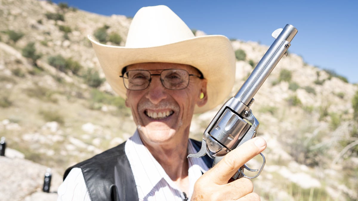 Ruger New Vaquero Stainless .45 Colt revolver