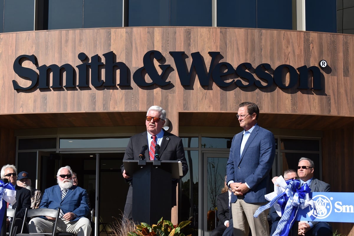 New Smith & Wesson HQ and factory in Maryville Tennessee ribbon cutting and opening