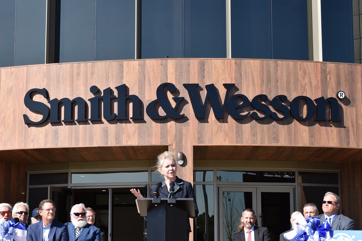 New Smith & Wesson HQ and factory in Maryville Tennessee ribbon cutting and opening