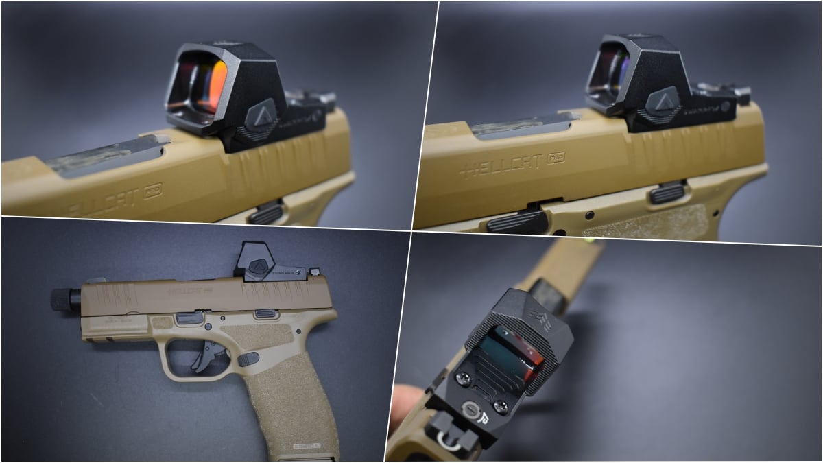 Springfield Armory Hellcat Pro Threaded in Desert FDE