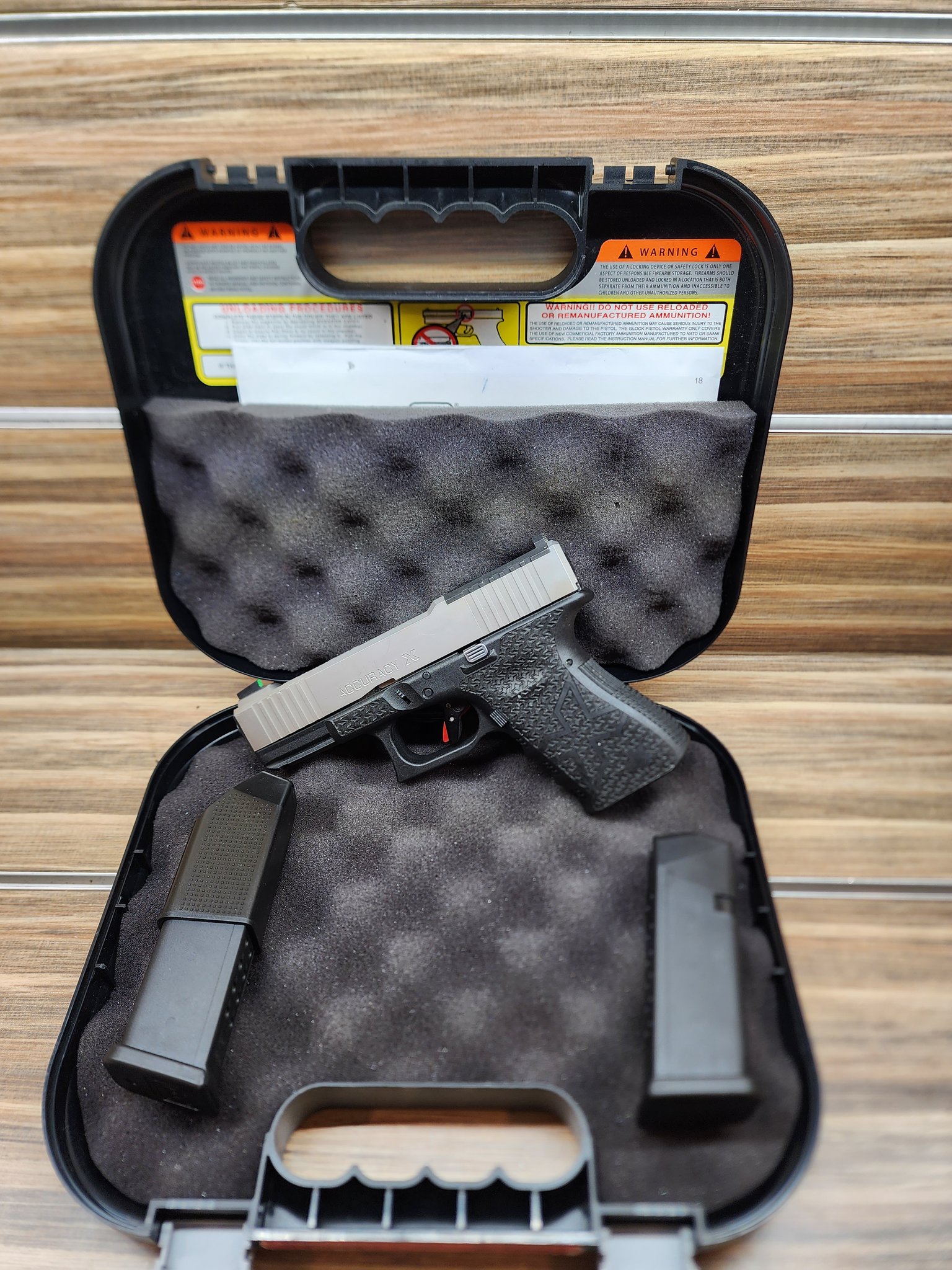 Glock 19 Accuracy X
