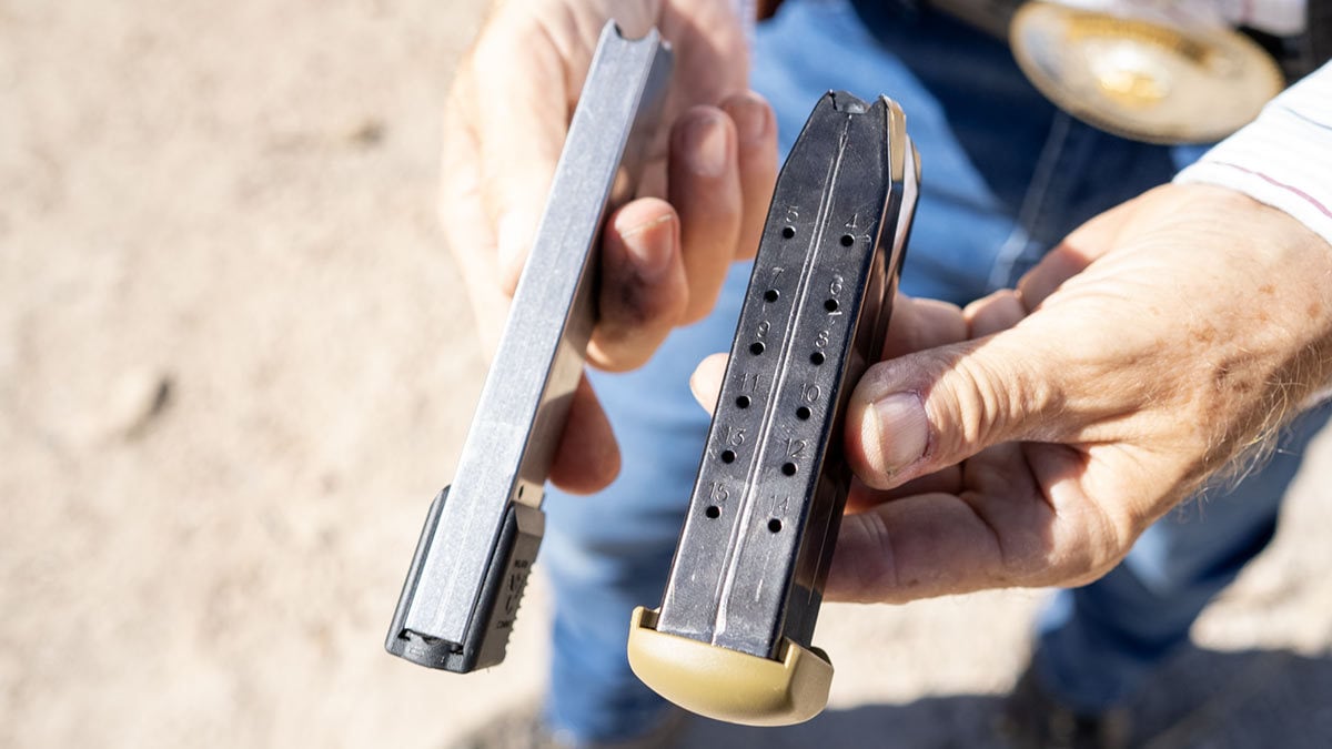 FNX-45 magazine and Wilson Combat magazine