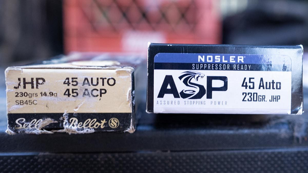 .45 ACP ammo
