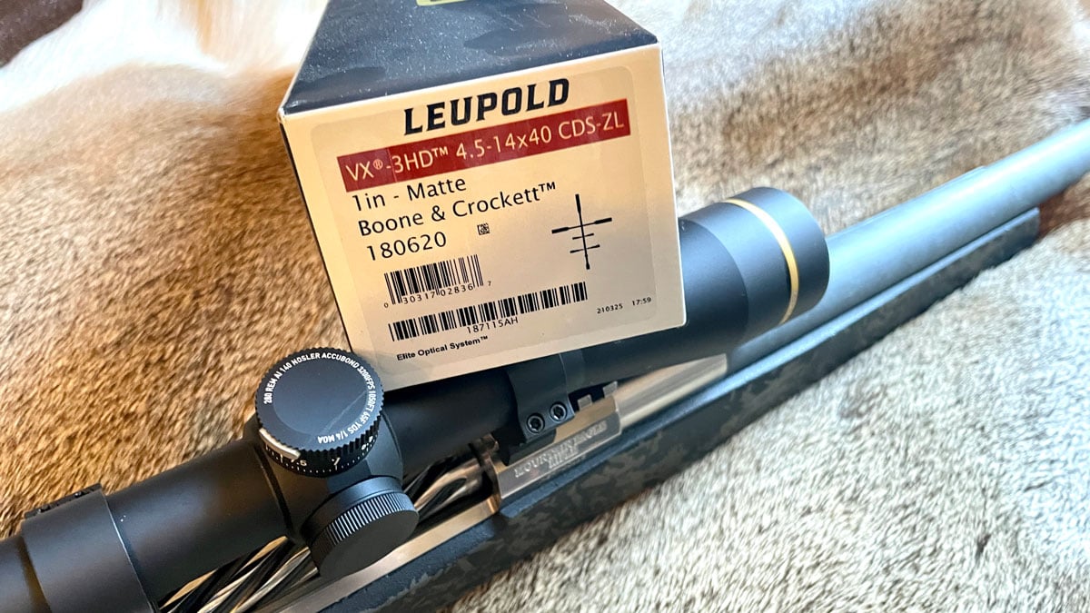 Magnum Research Mountain Eagle rifle with Leupold scope