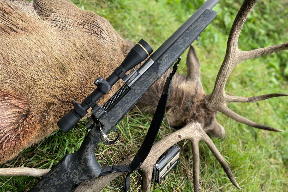 Magnum Research Mountain Eagle rifle with stag