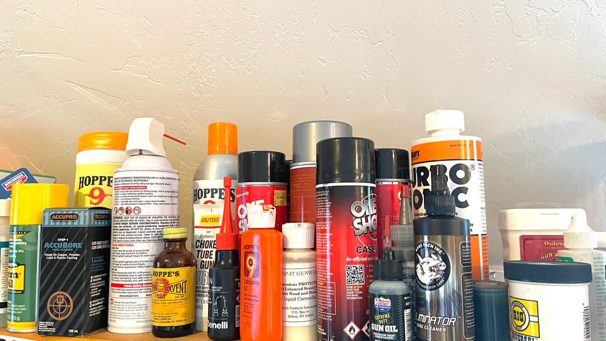cleaning supplies