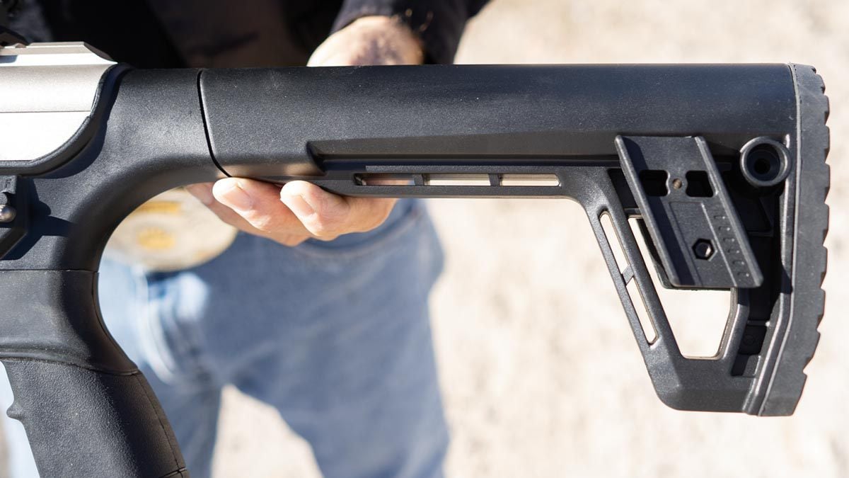 view of tokarev buttstock