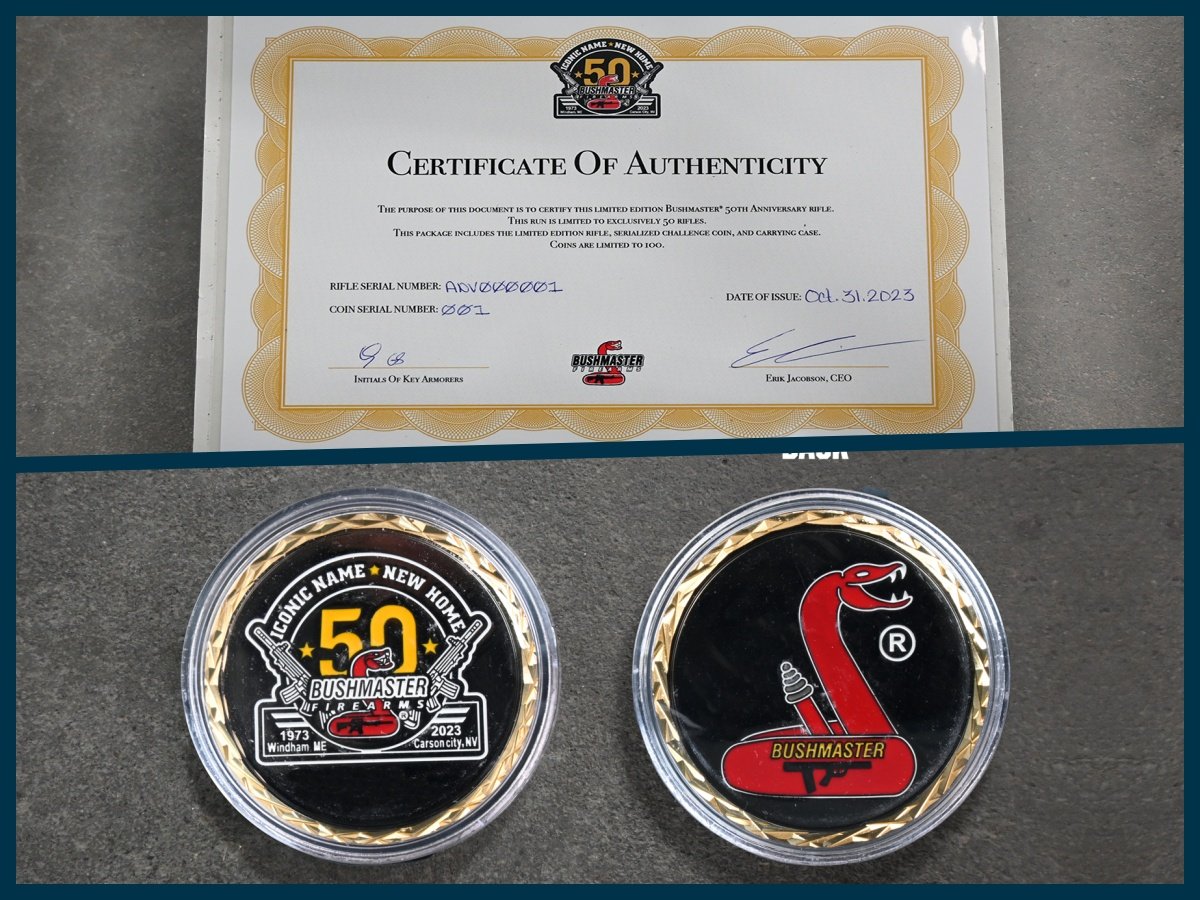 Bushmaster Commemorative Coins