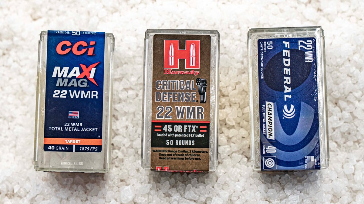 .22 WMR Ammo