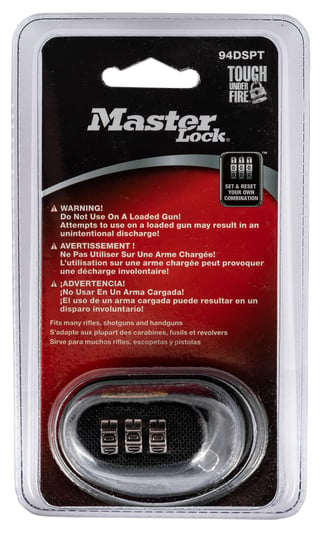 Lucchetto Per Arma Master Lock 94DSPT, Combinazione A 3 Cifre, Riprogrammabile, Per Trigger - 4