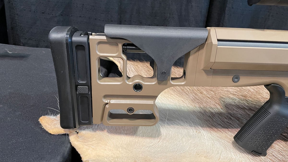 Barrett MRADELR .50 caliber bolt action rifle