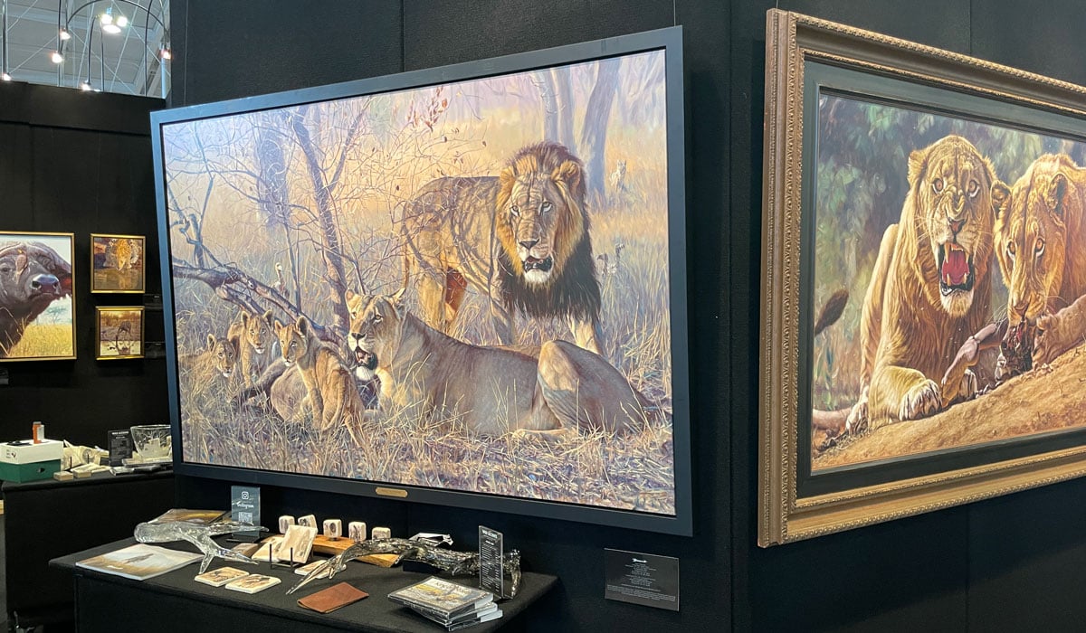 Lion artwork