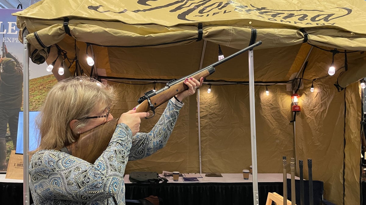 Montana Rifle Co owner Jan Pearson