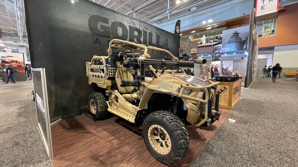 Gorilla safari vehicle