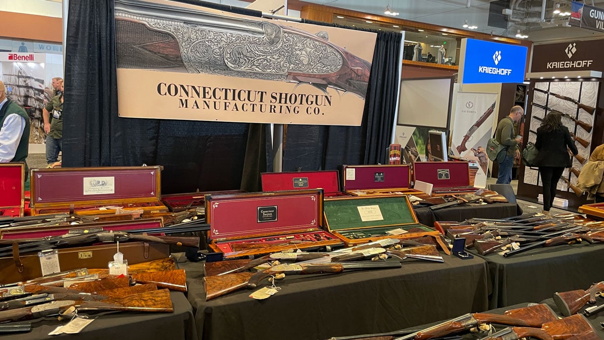 Connecticut Shotgun Manufacturing Company booth