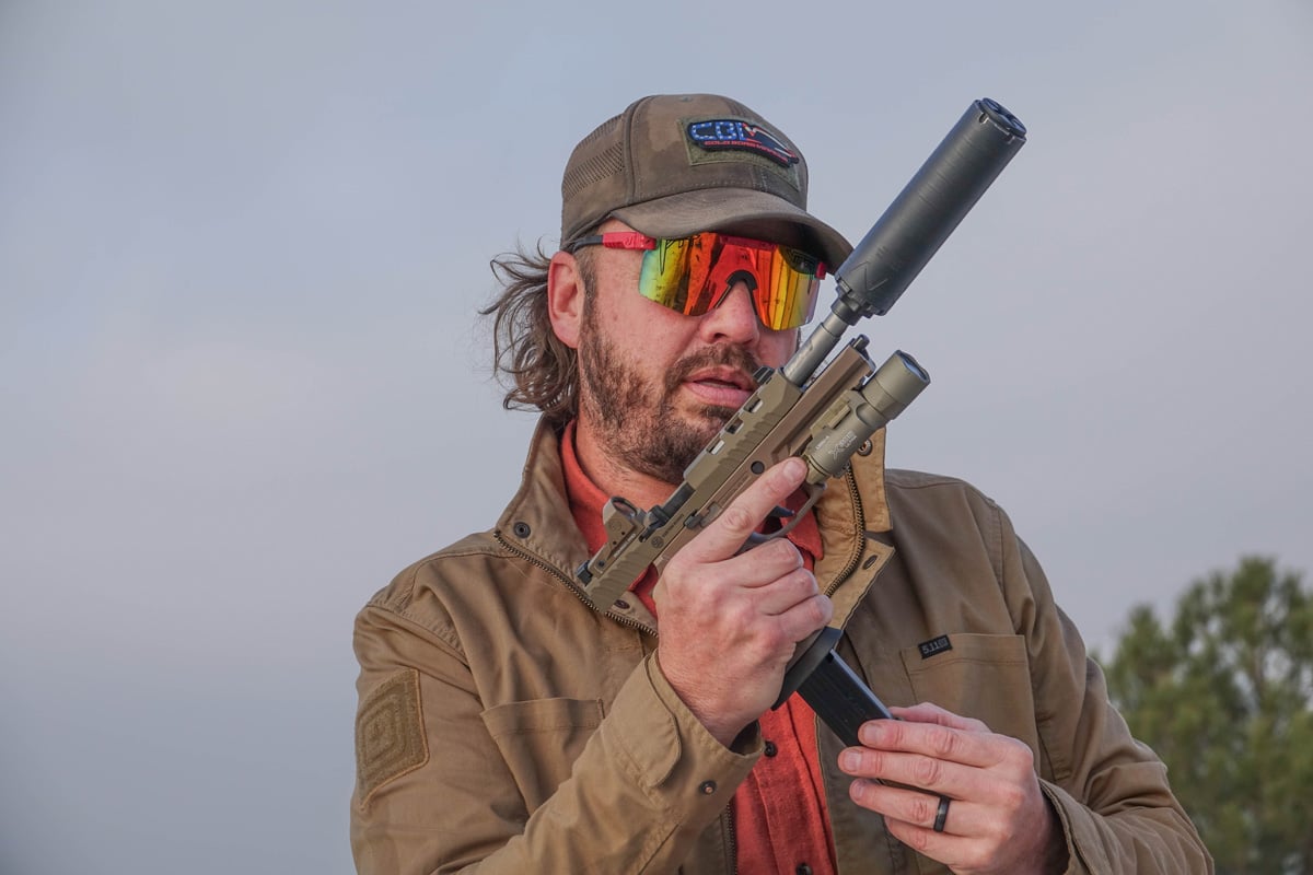 SIG Sauer P320 XFive DH3 with suppressor