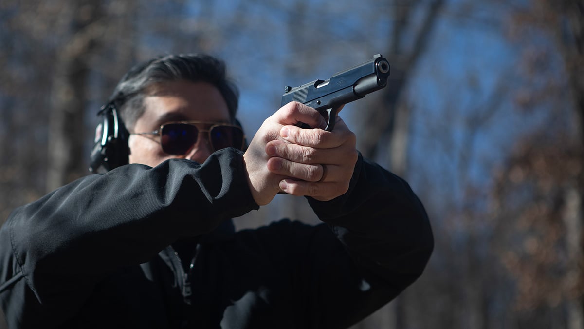 shooting the Colt Service Model Ace