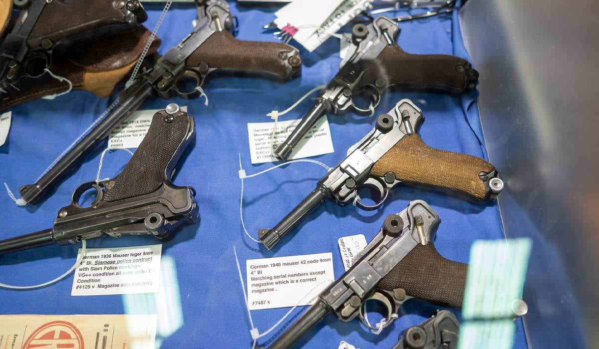Antique Mauser pistols