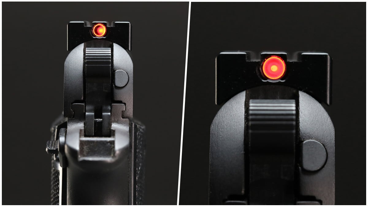 Meprolight sights on Colt Mustang Plus II