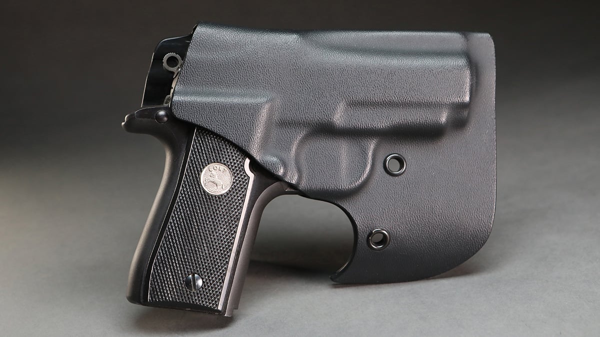 Colt Mustang Plus II .380 ACP in Vedder Pocket Locker holster