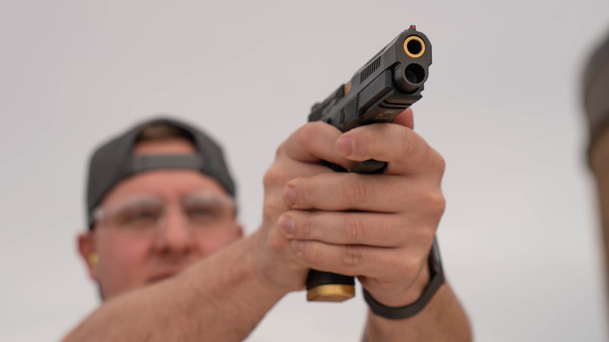 CZ P-10 F Competition-Ready pistol