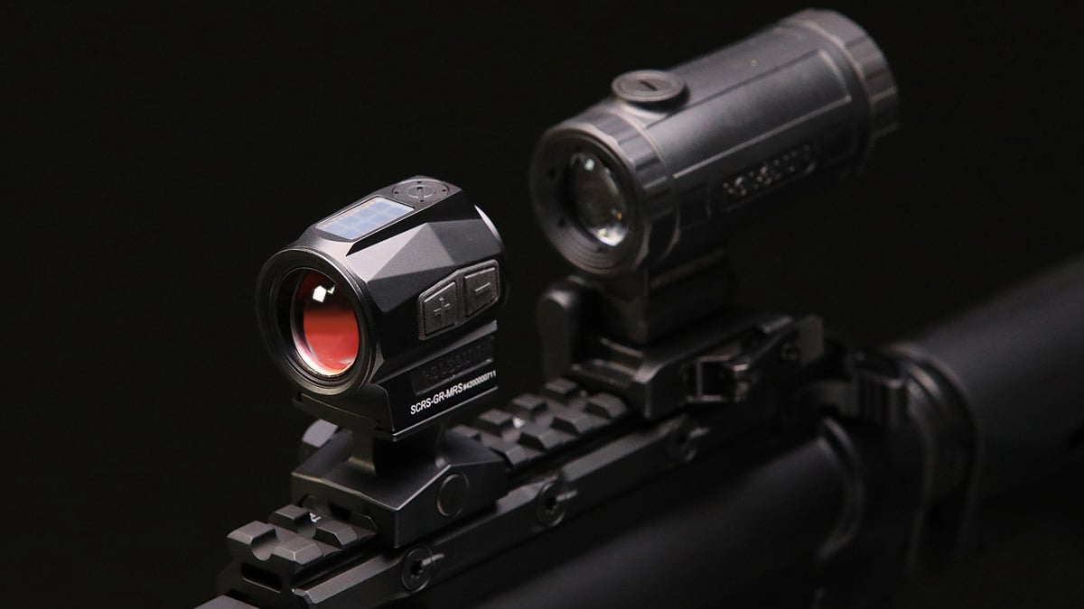 Holosun SCRS and magnifier