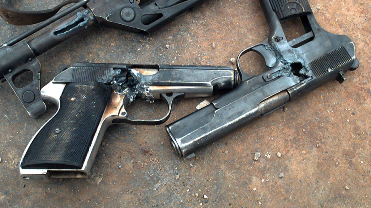 Destroyed Hungarian FEG PA-63