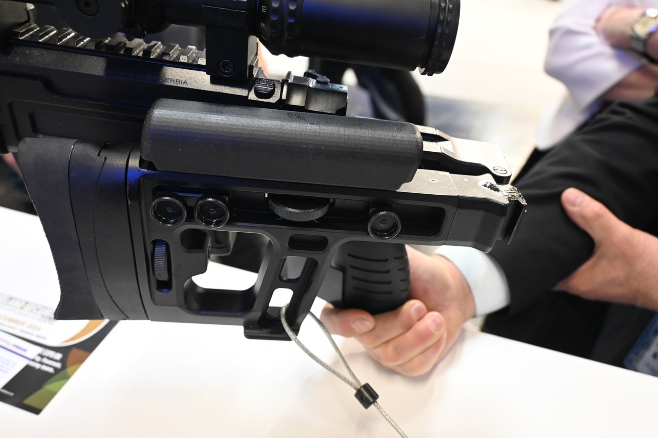 Zastava M07M in .338LM rifle