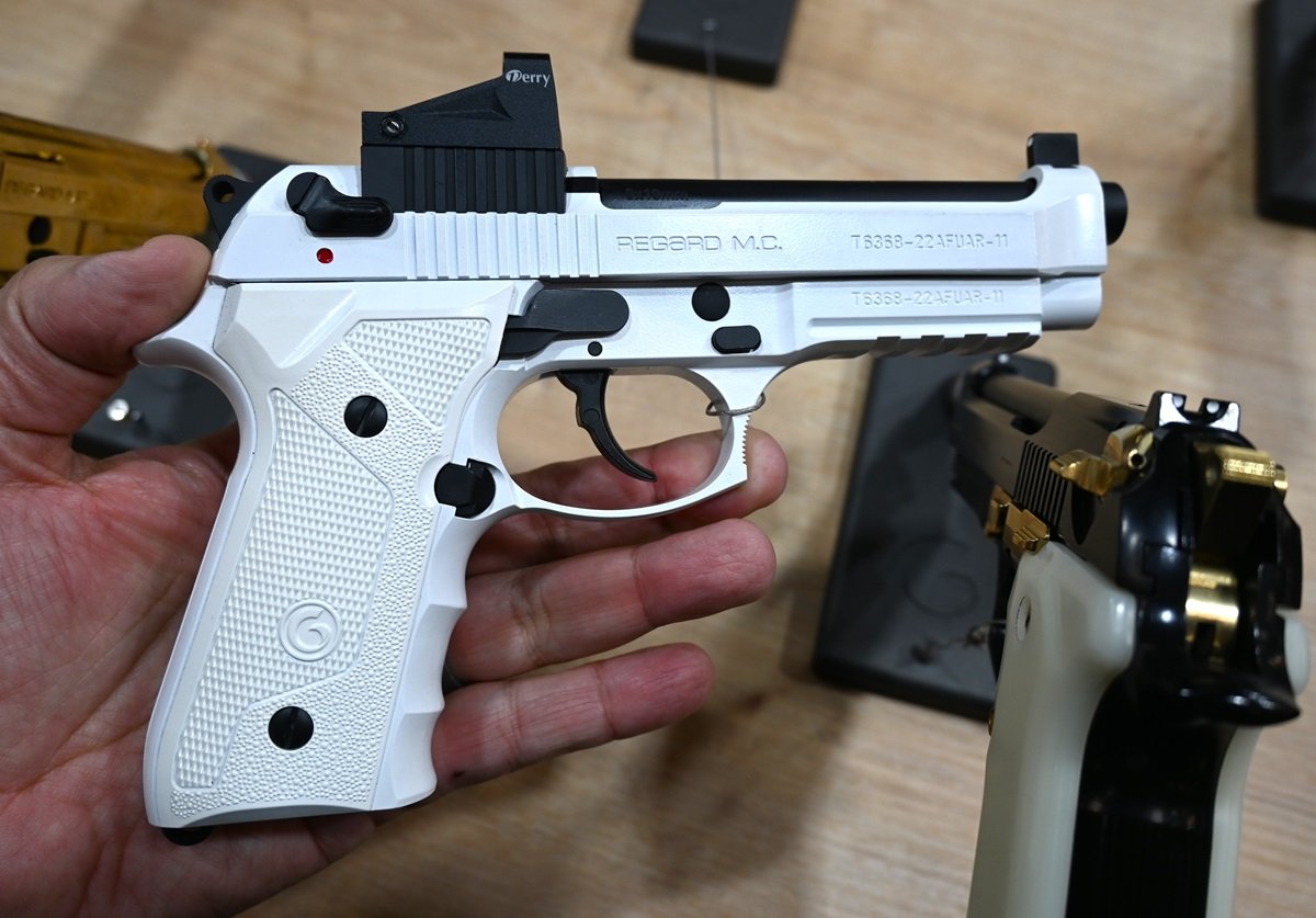 Girsan Regard, a Beretta 92 clone.