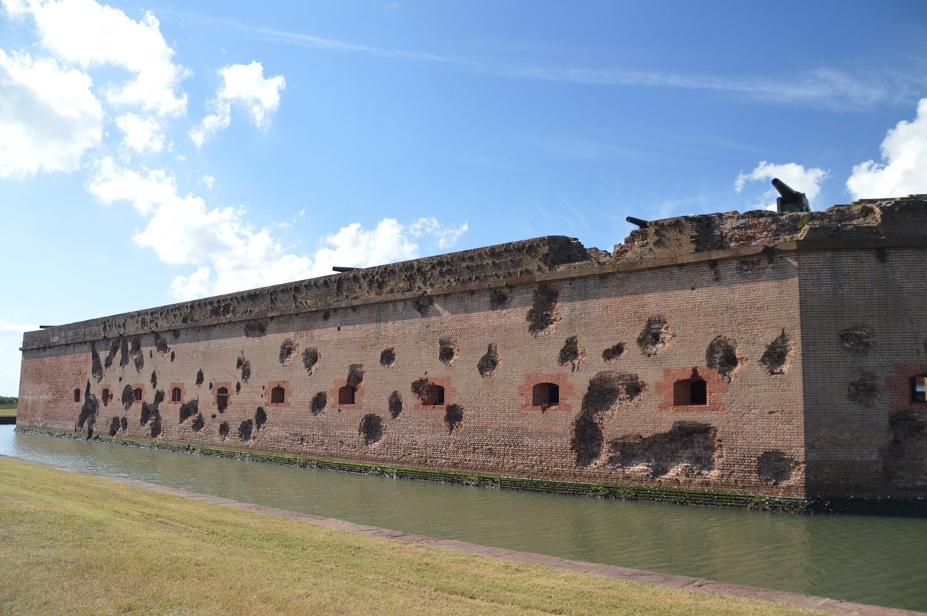 Fort Pulaski walls