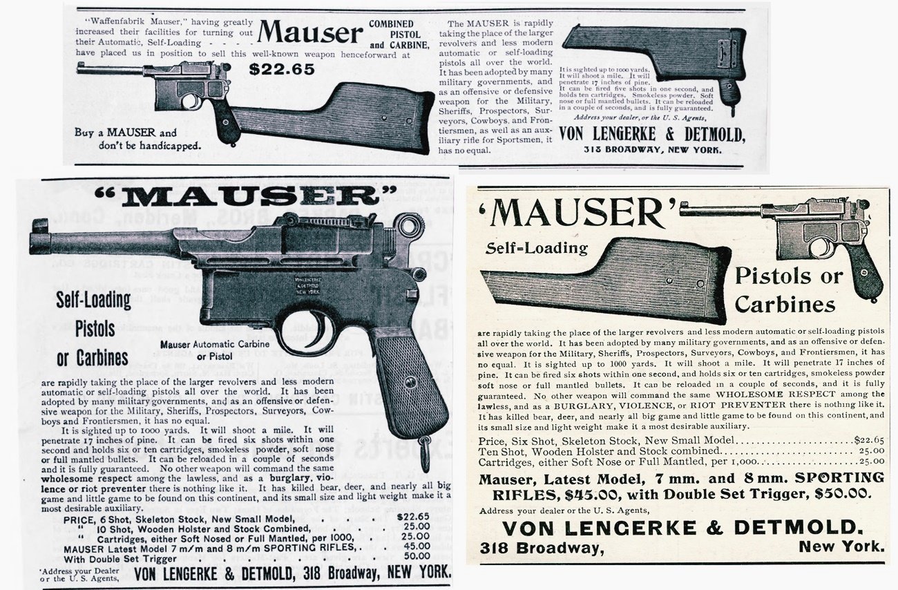 Drink in the Beauty of a Von Lengerke Broomhandle Mauser