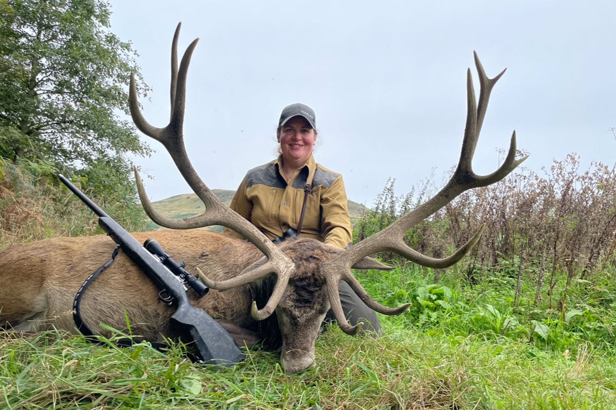 Magnum Research Mountain Eagle rifle with stag