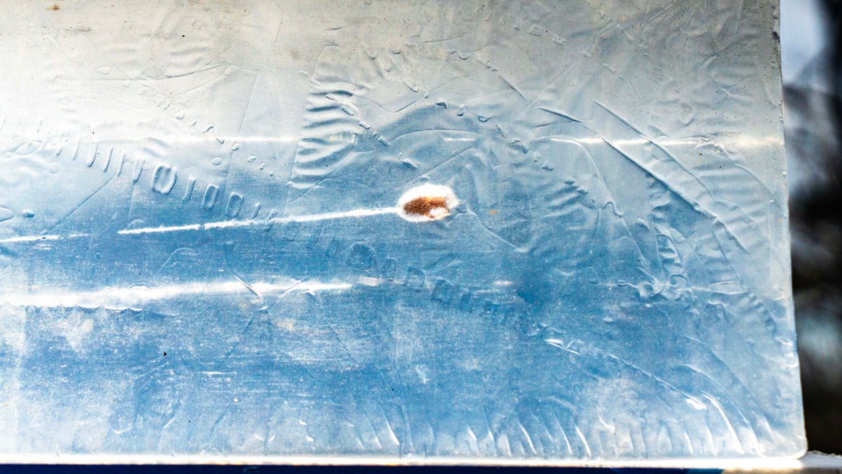 .22 WMR bullet in ballistic gel