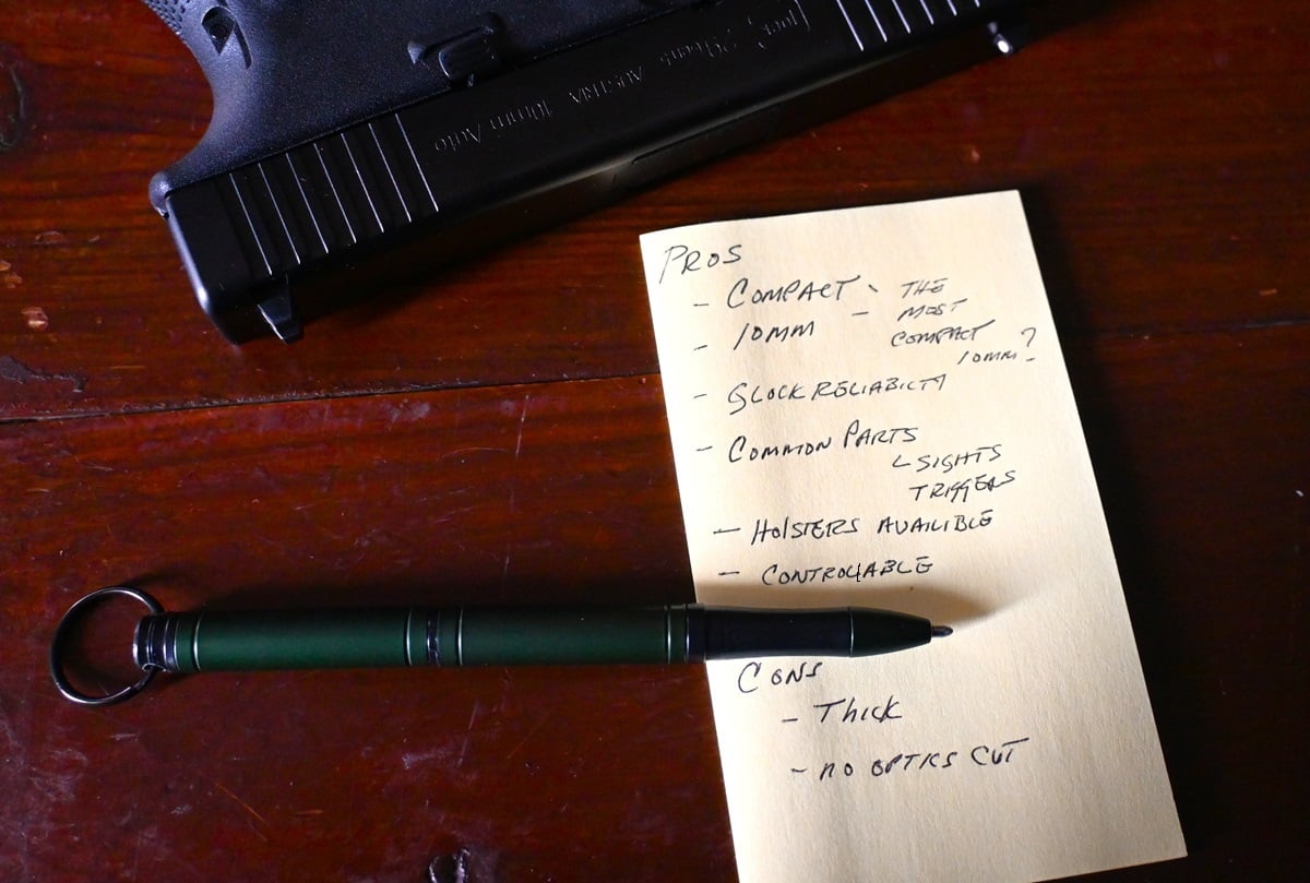 The&nbsp;Glock 29 Gen 5 in 10mm Auto pros