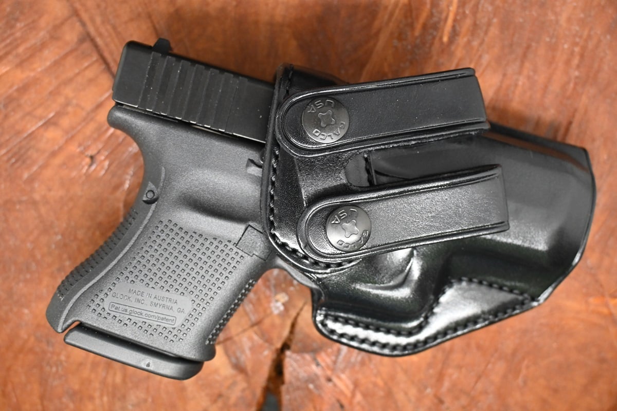 The&nbsp;Glock 29 Gen 5 in 10mm Auto with Galco IWB holster