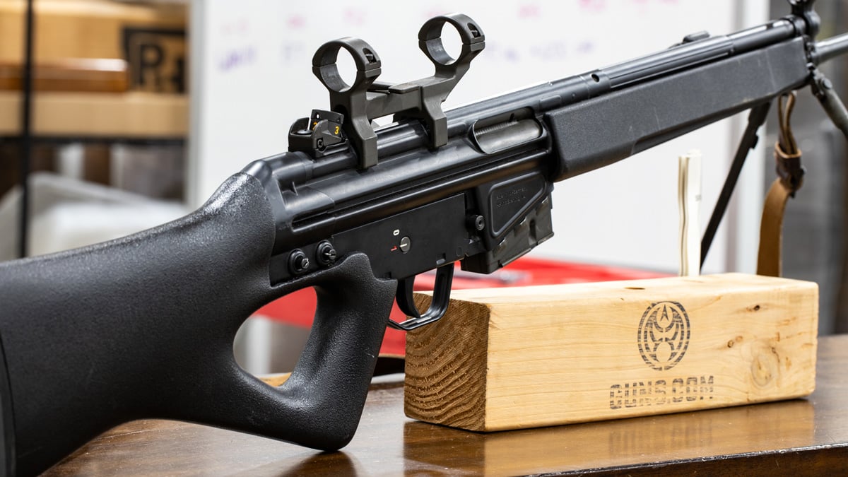 H&K SR9 rifle