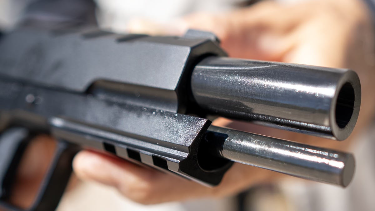 barrel on Springfield Armory 2024 Emissary 1911 pistol