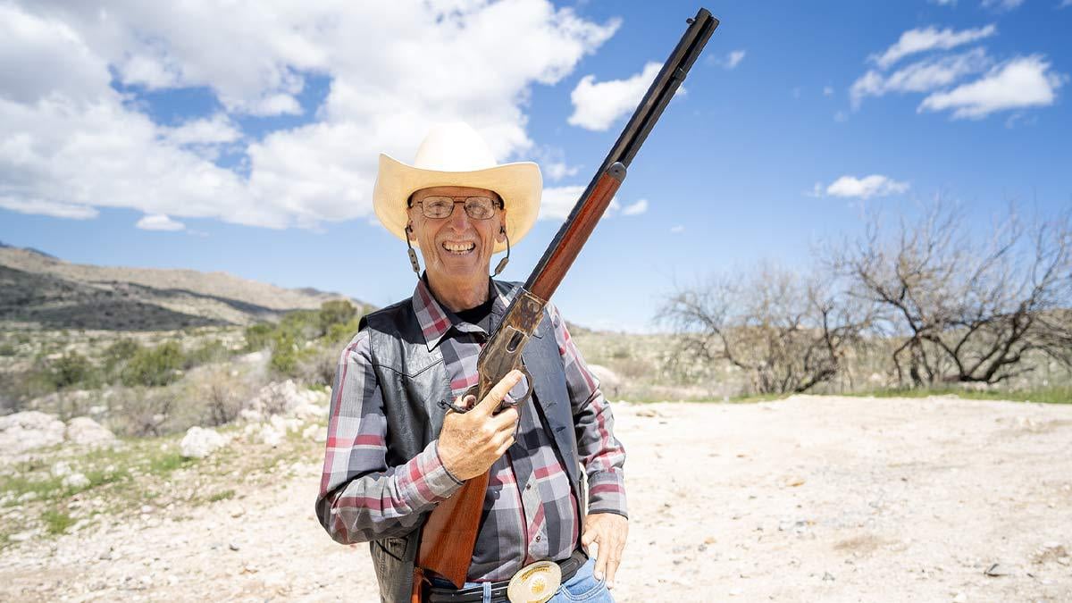 Cimarron 1873 Winchester lever action rifle by Uberti