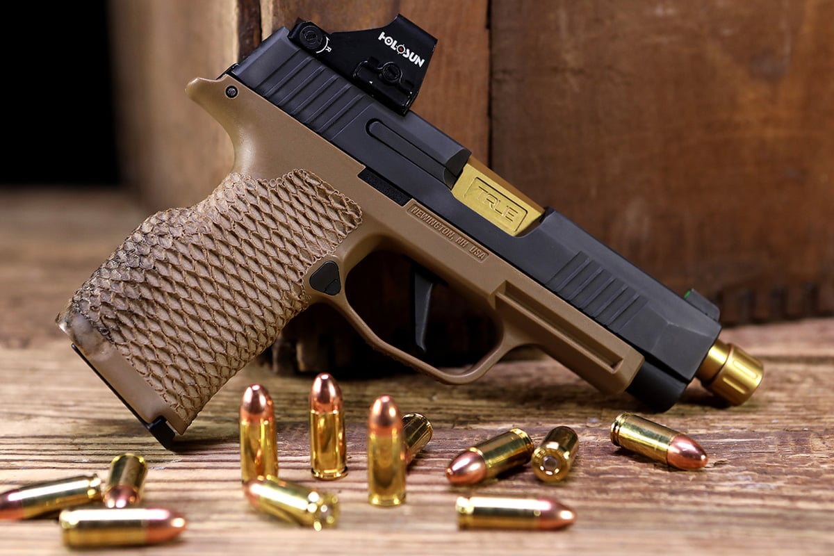 SIG Sauer P365 XL with 9mm ammo