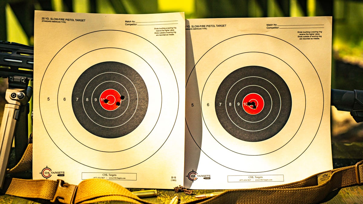 AR-10 Rifle Target