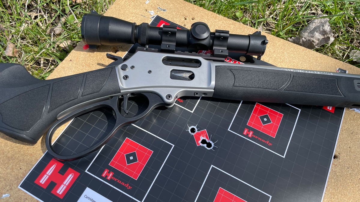S&W Model 1854 with target