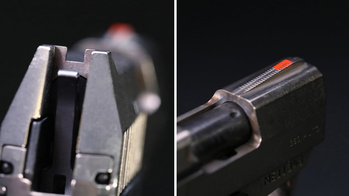 Micro Desert Eagle sights
