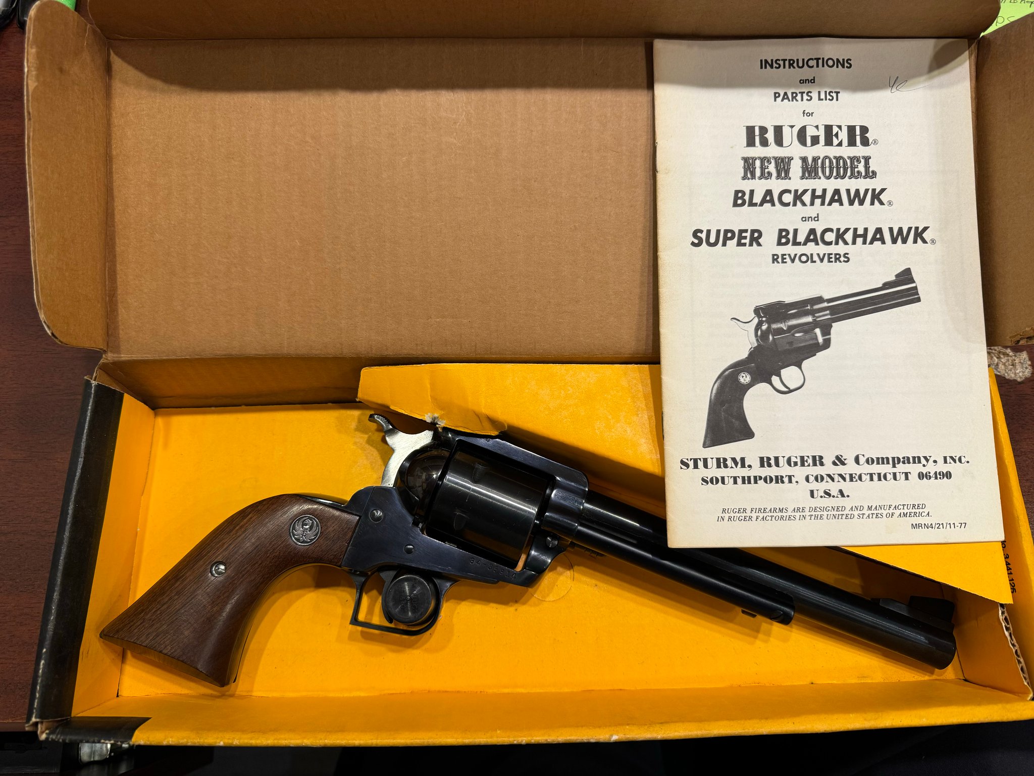 Ruger New Model Super Black Hawk