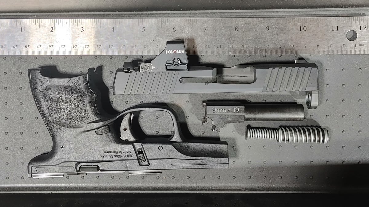 Walther PPS M2 Pistol with Holosun HS507K Red Dot