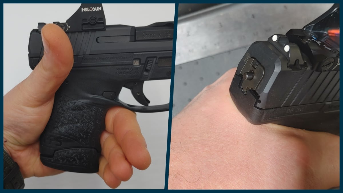 Walther PPS M2 Pistol with Holosun HS507K Red Dot