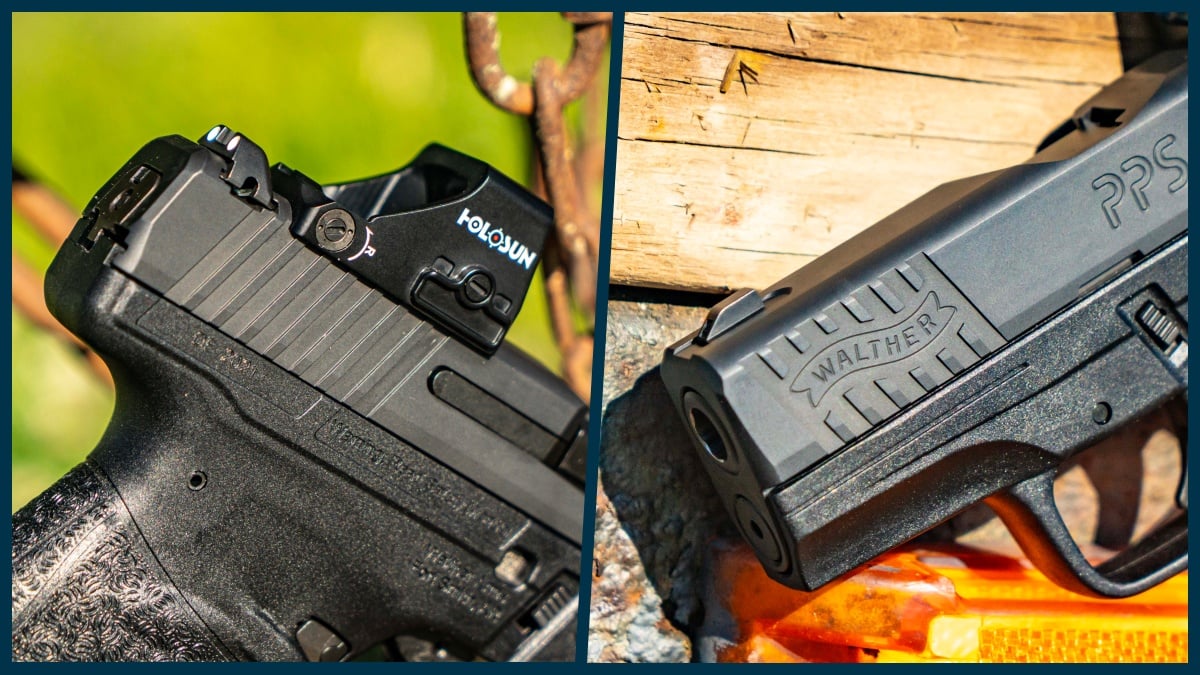 Walther PPS M2 Pistol with Holosun HS507K Red Dot