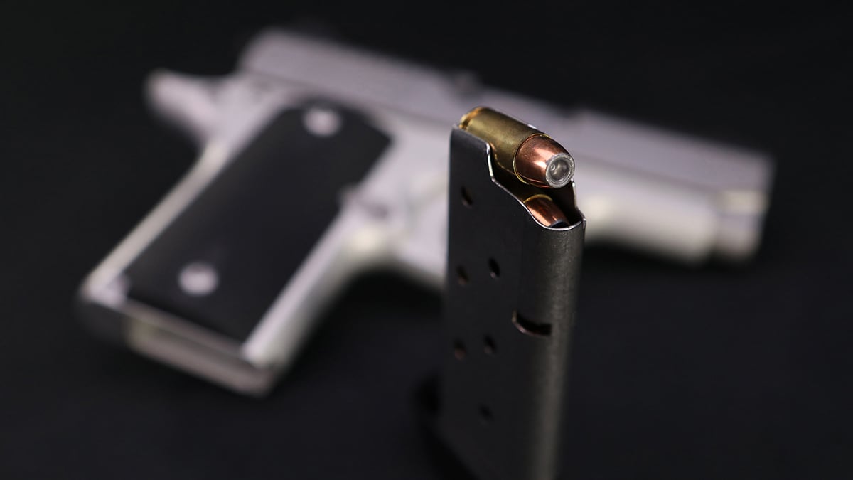 9mm ammo in magazine