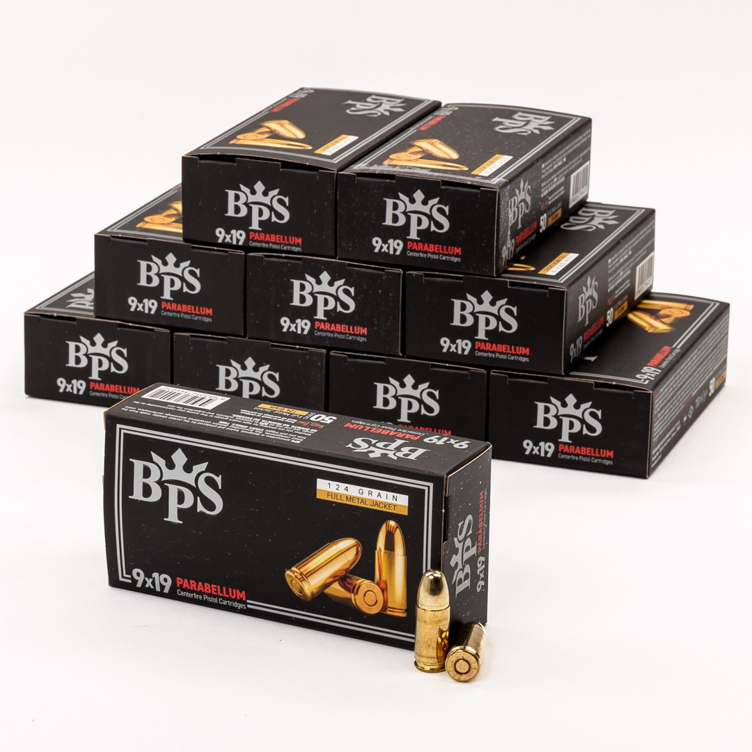 アメリカ連邦政府EBP実施・普及ツールキットシリーズ全巻　9巻 Bps Ammunition 9x19mm 124 Gr (500 Rnd Value Pack) - 9mm Luger