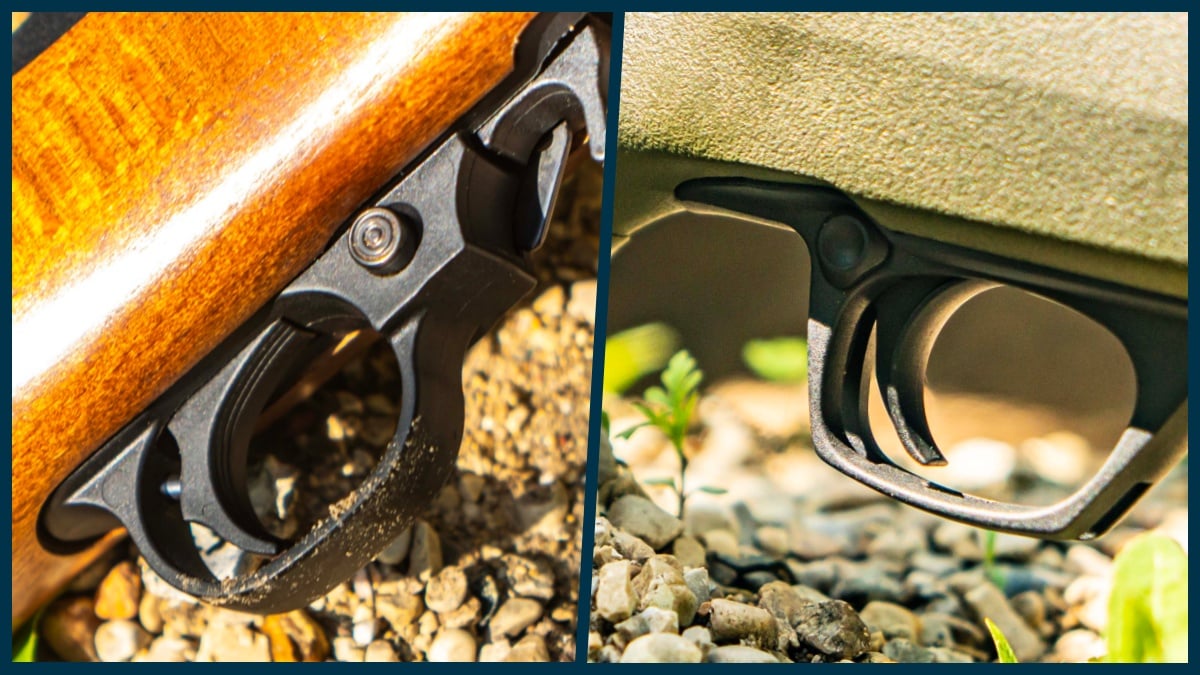 Ruger 10/22 and Winchester Wildcat rifle safeties